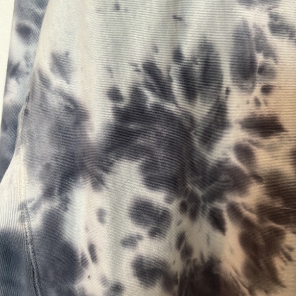 MAISON ARTICLE HEAVYWEIGHT HOODIE SIZE XL BLUE TIE DYE - Picture 9 of 10
